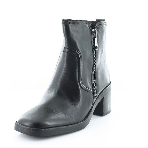 New Naturalizer Emmy Women's Boots Black Leather zip ankle bootie size 7.5 - Picture 4 of 7